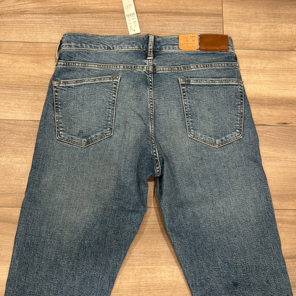 New JCrew 484 Men’s Jeans - 30 X 34, Slim Fit, Narrow Legs - Picture 5 of 6